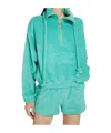 Patou Logo-embossed Hoodie In Blue