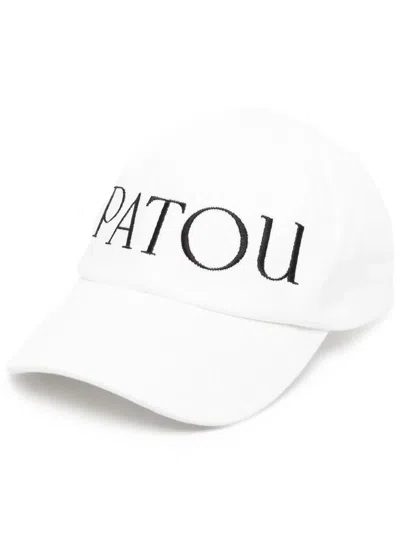 PATOU LOGO-EMBROIDERED BASEBALL CAP