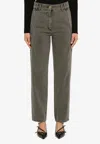 Patou Cargo Trousers In Charcoal