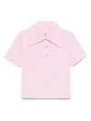 Patou Logo-embroidered Polo Top