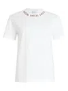 Patou Logo-embroidered T-shirt In White