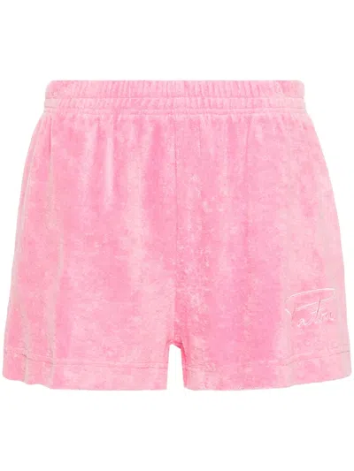 Patou Shorts Aus Frottee In Rosa