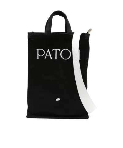 PATOU PATOU SIGNATURE LOGO TOTE BAG