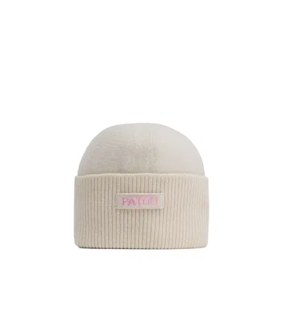 Patou Logo Hat In Nude