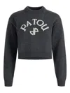 Patou Logo And Jp Monogram Intarsia Wool And Cashmere Jumper Clothing In Multi