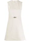Patou A-line Cotton Dress In Nude