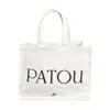 Patou Woman Handbag White Size - Cotton, Polyester In White