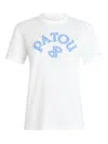 Patou Logo-lettering T-shirt In White
