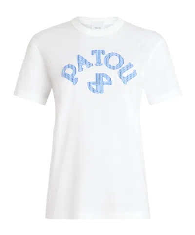 PATOU LOGO-LETTERING T-SHIRT