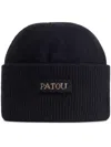 Patou Women's Beanie Hat In 黑色