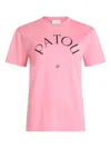 Patou Logo-print T-shirt In Pink