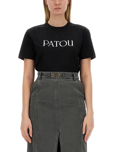 PATOU LOGO PRINT T-SHIRT
