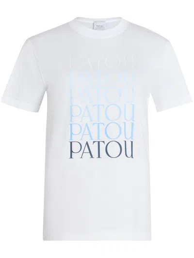 Patou Logo-print T-shirt In White