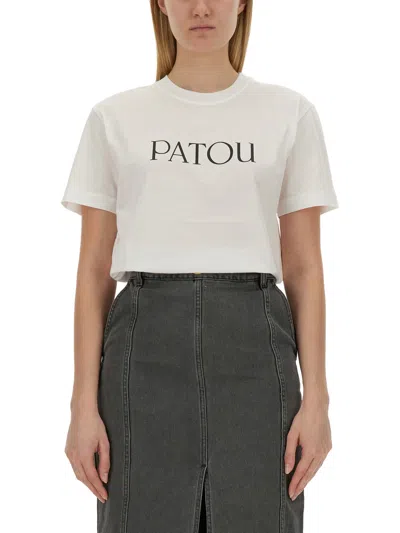 PATOU LOGO PRINT T-SHIRT
