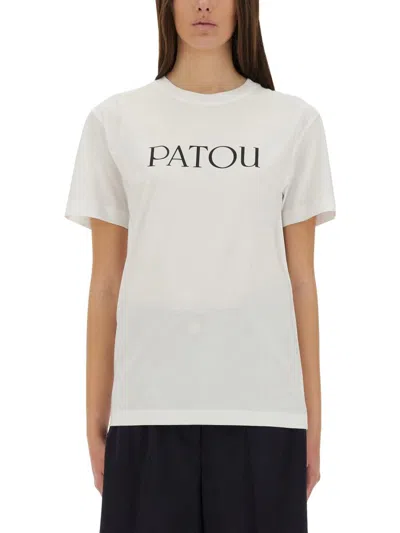 PATOU PATOU LOGO PRINT T-SHIRT