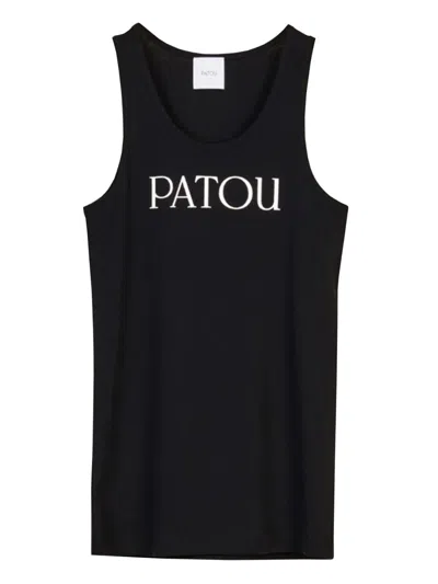 PATOU PATOU LOGO PRINT TANK TOP