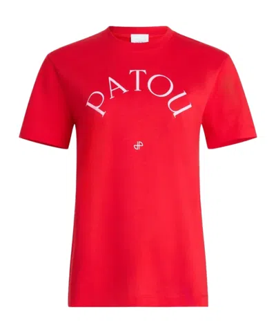 PATOU LOGO SHORT-SLEEVED T-SHIRT
