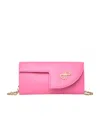 Patou Jp Chain-link Leather Clutch Bag In Pink