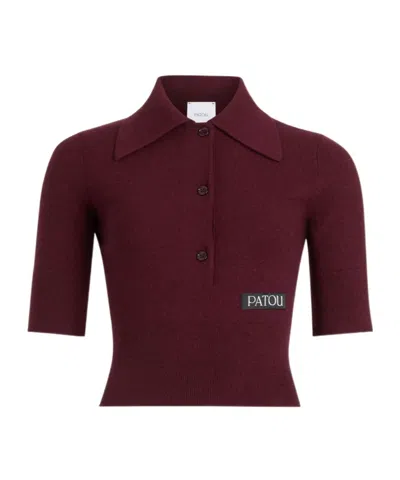 PATOU LOGO SWEATER