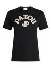 Patou Logo T-shirt In Black