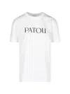 Patou Logo-print Organic-cotton T-shirt In White