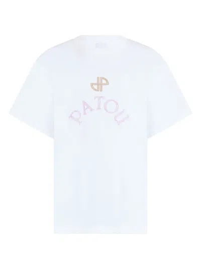 Patou Logo T-shirt In White