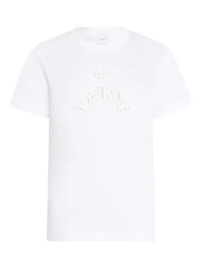 Patou Logo T-shirt In White