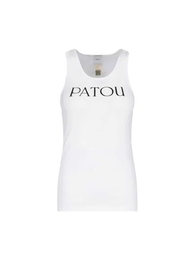 PATOU WHITE TANK TOP