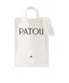 Patou Vertical Shopper Bag In White