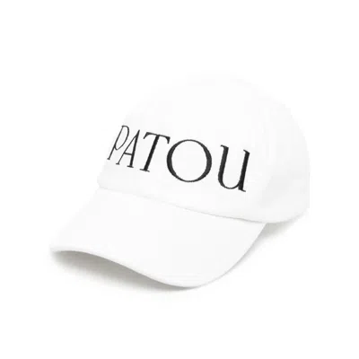 Patou Logo-embroidered Baseball Cap In White