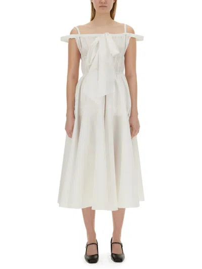Patou Long Dress In White