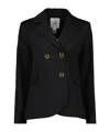 Patou Long Sleeve Jacket In Black