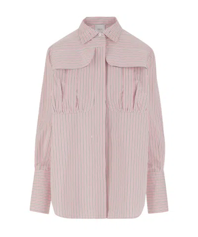 Patou Long-sleeved Shirt In Pink