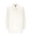 Patou Long-sleeved Shirt In White