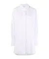 Patou Iconic Mini Shirt Dress Clothing In White