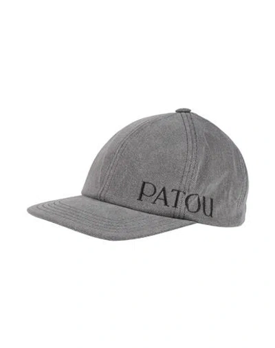 Patou Man Hat Grey Size M/l Cotton