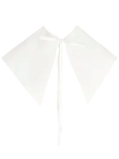 Patou Maxi Collar In White