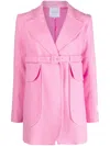 Patou Coats Pink In Pink