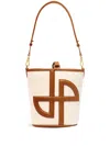 Patou Light Brown Jp Small Bucket Bag In Neutrals