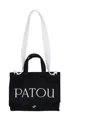 Patou Medium Tote Bag In Black