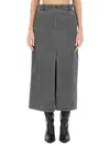 Patou Chic Midi Skirt