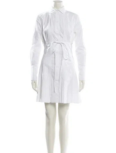Pre-owned Patou Mini Dress In White