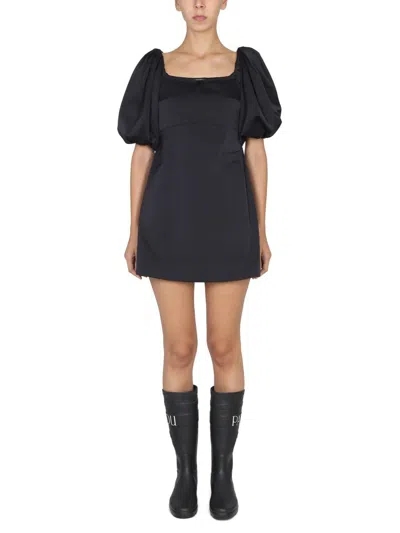 PATOU PATOU MINI DRESS WITH BALLOON SLEEVES