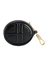 Patou Mini Jp Pouch In Leather In Black