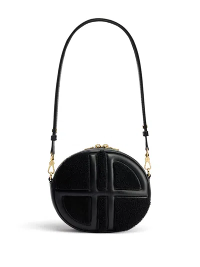Patou Black Leather Le Jp Shoulder Bag