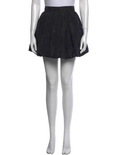 Pre-owned Patou Mini Skirt In Black