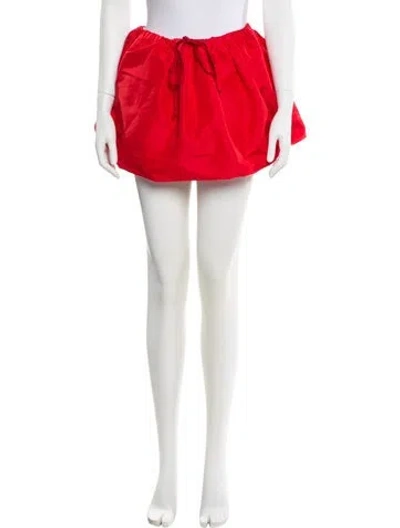 Pre-owned Patou Mini Skirt In Red