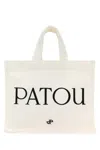Patou -inspired Cotton Mini Bag With Decorative Trim In Pink