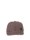 Patou Multicolor Houndstooth Baseball Hat In Multicolor