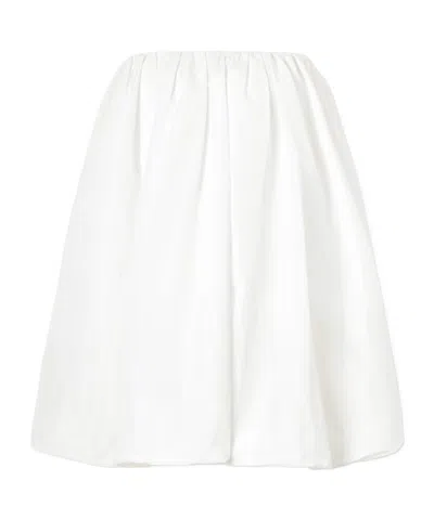 Patou Off-shoulder Dress In White